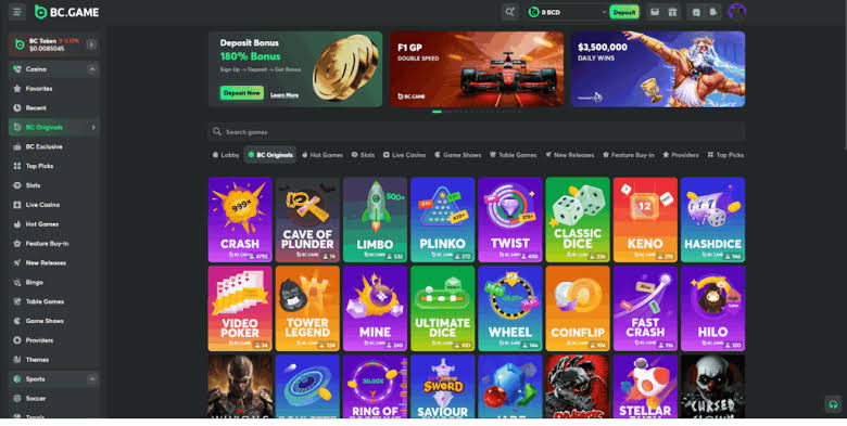 Join the Excitement at BC.Game Casino